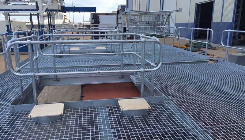 Báo giá sàn grating - sàn thao tác theo m² dao động trong khoảng 700.000 - 2.500.000 VNĐ/m²
