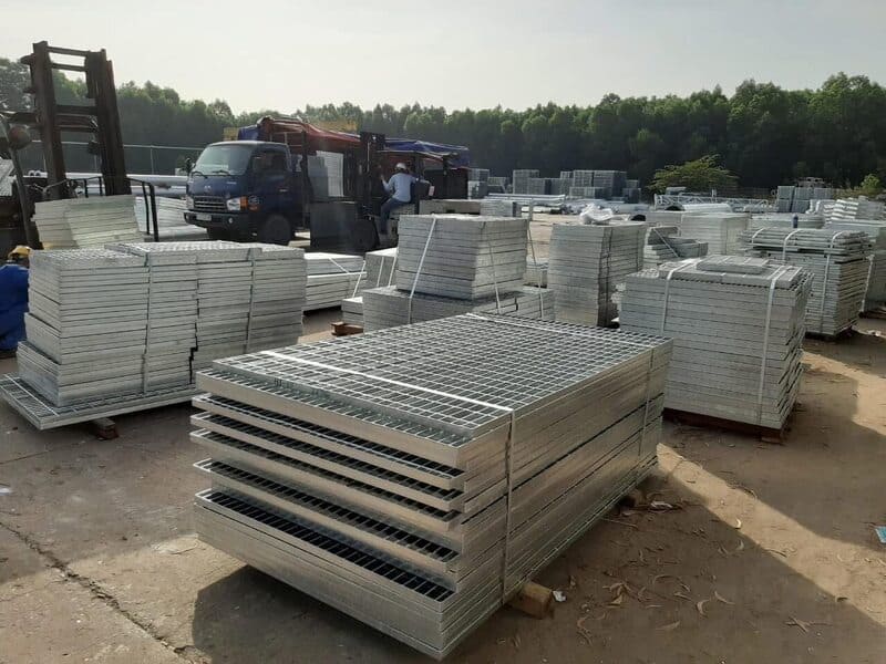 Dự án hàng rào công nghiệp, sàn grating tại khu sản xuất VinFast Hải Phòng