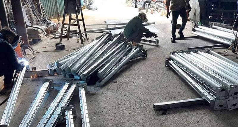 Trụ hình quả đào sở hữu nhiều ưu điểm vượt trội so với cột tròn, cột vuông truyền thống